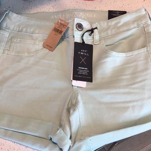 New w tags ae shorts